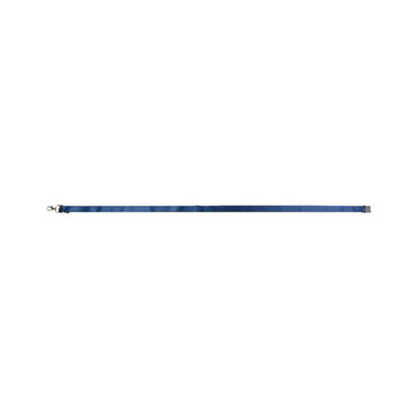 Lanyard in raso con sgancio di sicurezza colore blu