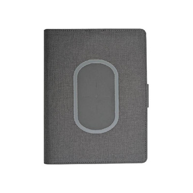 Organizer con wireless e quaderno A5 colore nero
