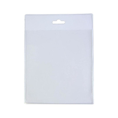 Porta badge in pvc trasparente colore trasparente