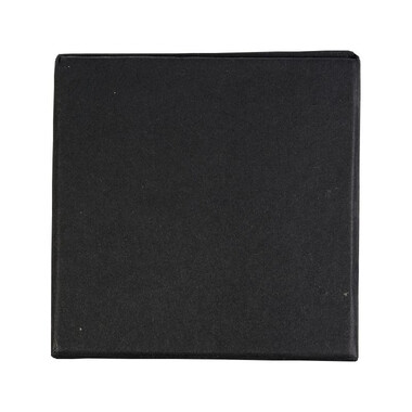 Porta post-it e portapenne a forma di cubo colore nero
