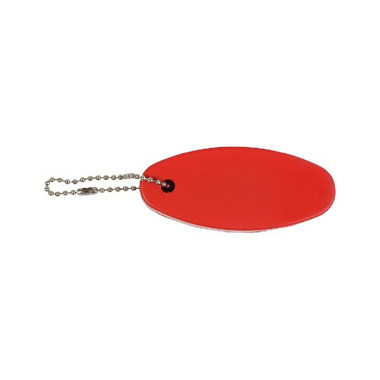 Portachiavi galleggiante ovale colore rosso