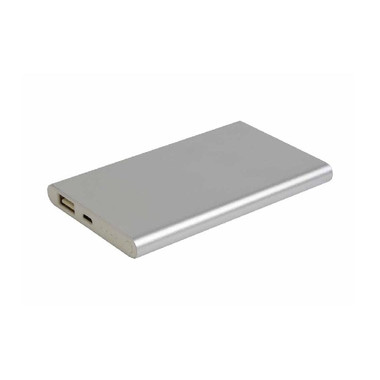 Power Bank 4000mAh colore argento