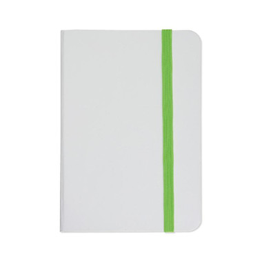Quaderno in poliuretano 80 pagine colore verde mela