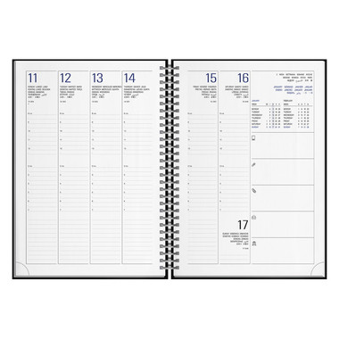 Agenda 2027 settimanale con spirale 17X24 inerno
