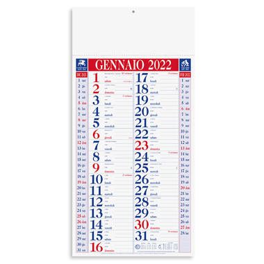 Calendario olandese shaded classic 2022