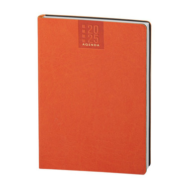 Maxi agenda settimanale 2025 arancio