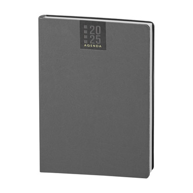 Maxi agenda settimanale 2025 grigio