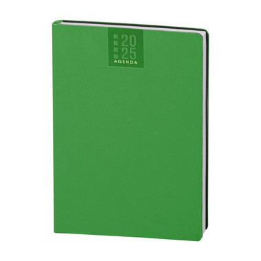 Maxi agenda settimanale 2025 verde lime