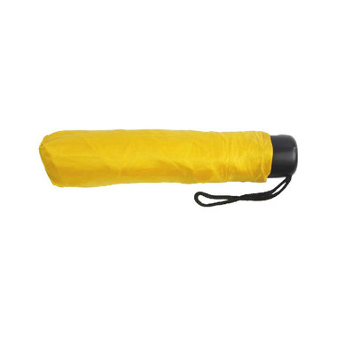 Mini ombrello manuale con astuccio  colore giallo