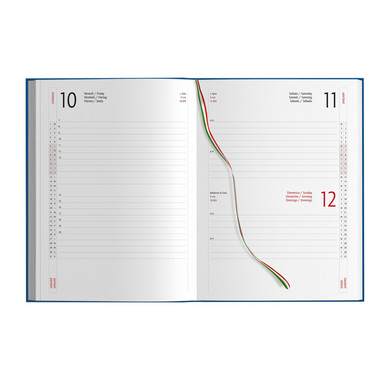 Agendina 2025 giornaliera linea Italia 12x17 interno