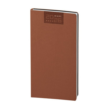 Agenda 2026 settimanale tascabile cuoio