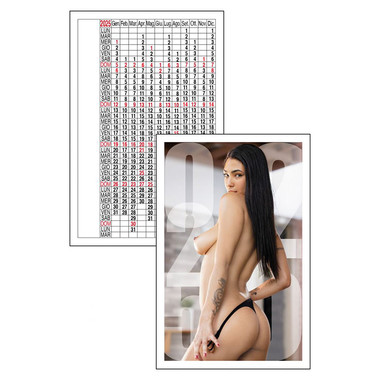 Calendarietto tascabile Donne Sexy 2025