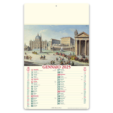 Calendario Italia antica 2025