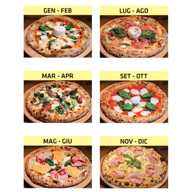 Calendario Pizza 2022 interni