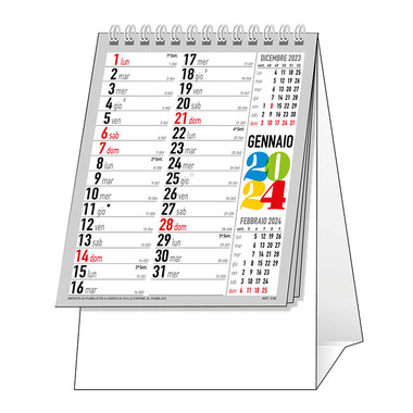 Calendario da tavolo magnum 2024 bianco