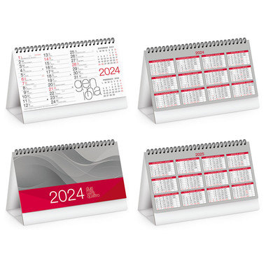 Calendario da tavolo moderno 2024 dettaglio