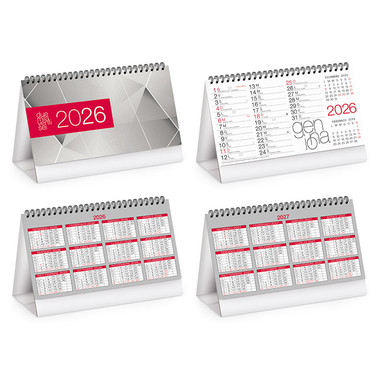 Calendario da tavolo moderno 2026 dettaglio