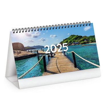 Calendario da tavolo paesaggi 2025