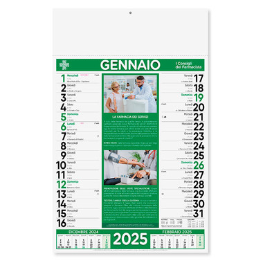 Calendario farmacia 2025
