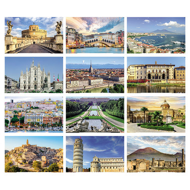 Calendario illustrato Città d'Italia 2026