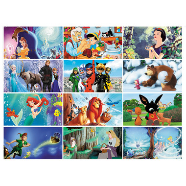 Calendario illustrato fiabe per bambini 2025 mensiletti