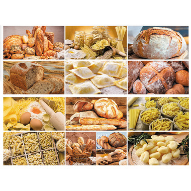 Calendario illustrato pane e pasta 2025