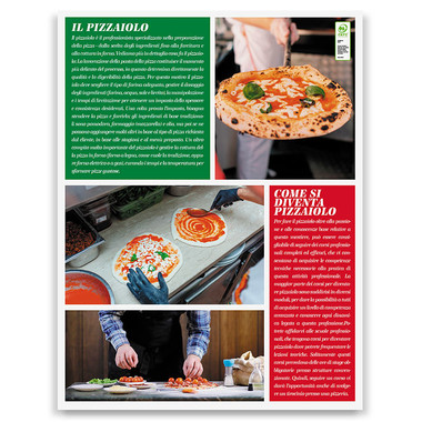 Calendario illustrato pizza 2024 retro