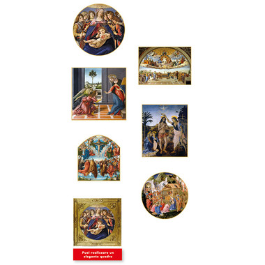 Calendario in Oro 2025 mensiletti