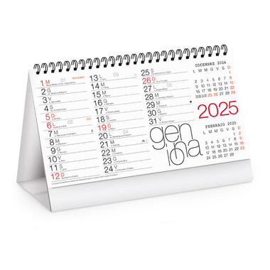 Calendario da tavolo moderno 2025