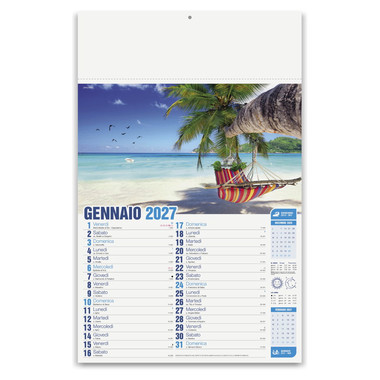 Calendario illustrato Paesaggi 2027