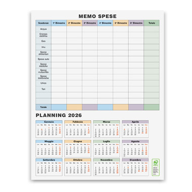 CalendaCalendario olandese multicolor tris 2025 retro