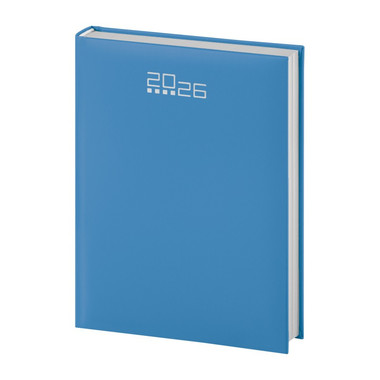 Maxi agenda 2026 giornaliera azzurro