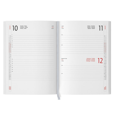 Agenda flessibile 2025 giornaliera 17X24 interno