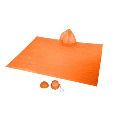 Poncho-impermeabile-colore-arancione