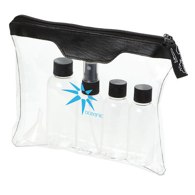 Borsa toilette per aereo personalizzata
