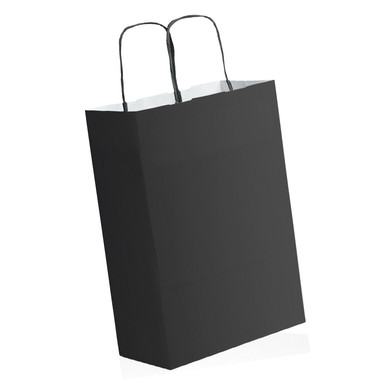 Shopper in carta colorata con logo