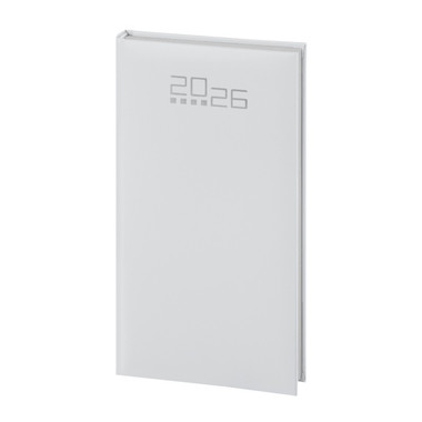 Agendina 2026 settimanale tascabile bianco