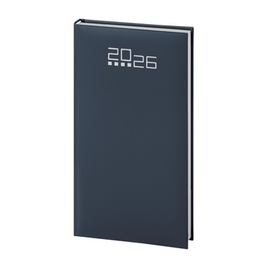 Agendina 2026 settimanale tascabile blu