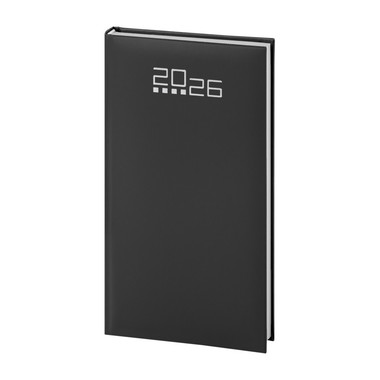 Agendina 2026 settimanale tascabile nero