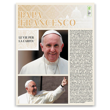 Calendario Papa Francesco 2024 retro