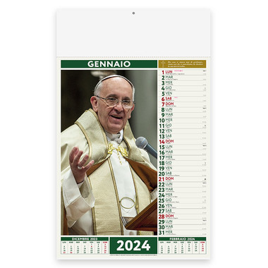 Calendario Papa Francesco 2024