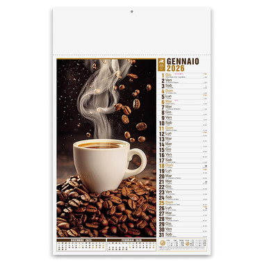 Calendario illustrato Caffè e Bar 2026