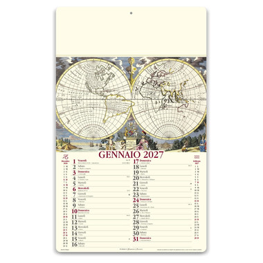 Calendario antiche mappe 2027
