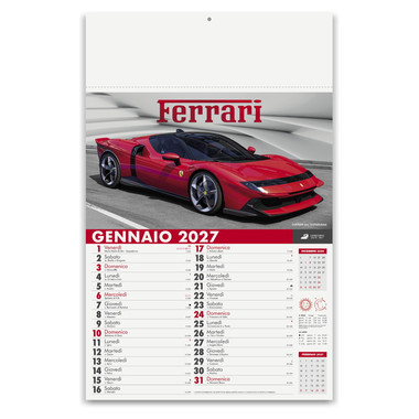Calendario illustrato auto sportive 2027