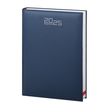 Maxi agenda 2025 giornaliera blu