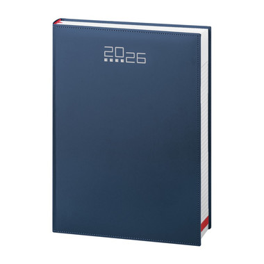 Maxi agenda 2026 giornaliera blu