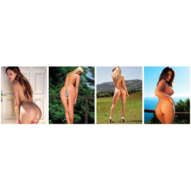 Calendario nudo lato B 2025 retro