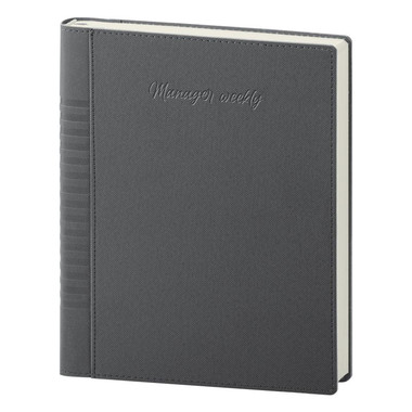 Agenda manager giornaliera 2024 grigio
