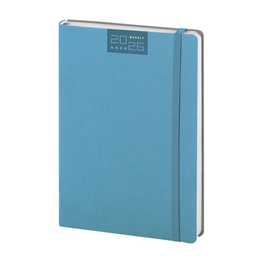 Agenda settimanale flessibile Calamus celeste