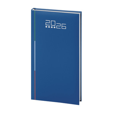 Agendina 2026 settimanale tascabile LINEA ITALIA tricolore